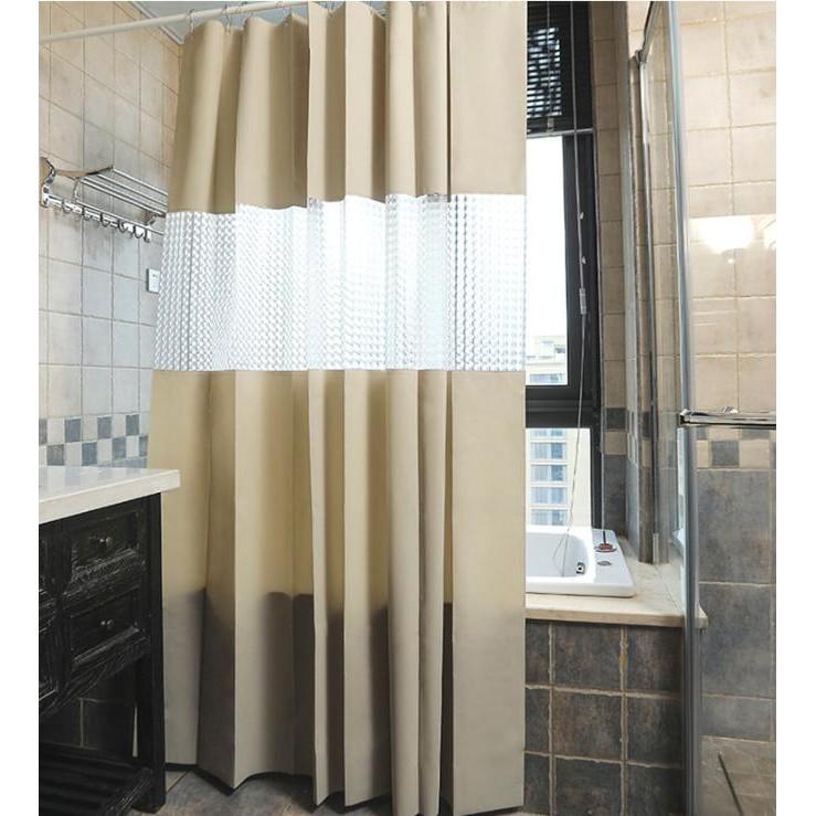 Rèm phòng tắm cao cấp 3D PEVA Japan 180x200cm