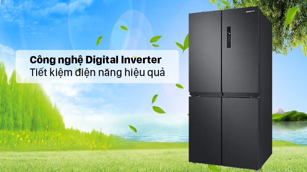 TỦ LẠNH INVERTER SAMSUNG 488L RF48A4000B4/SV - hàng chính hãng