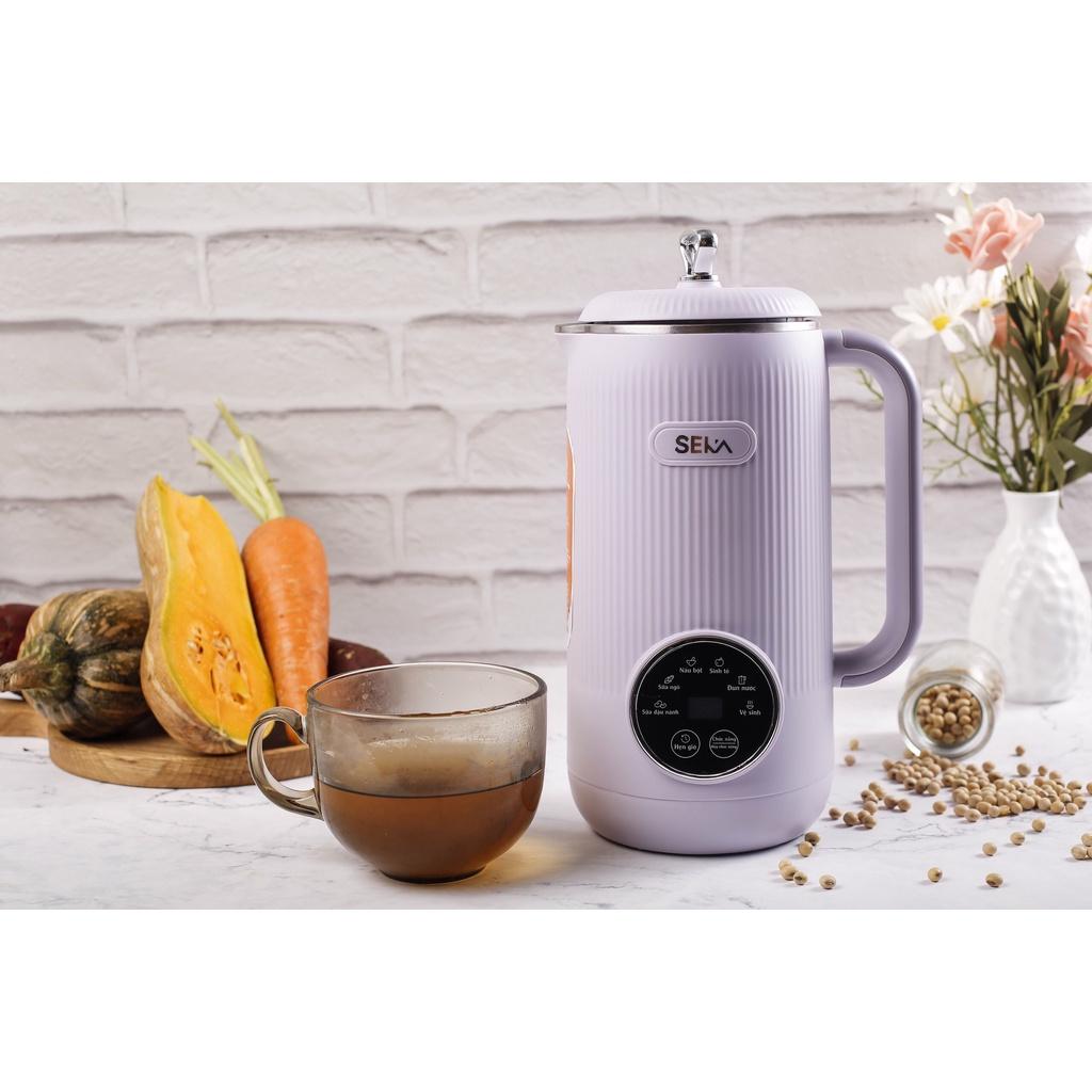 [Hàng Chính Hãng] Máy làm sữa hạt mini Máy nấu sữa hạt đa năng Seka SK320 600ml công suất 600W 6 chức năng bảo hành 12 tháng chính hãng