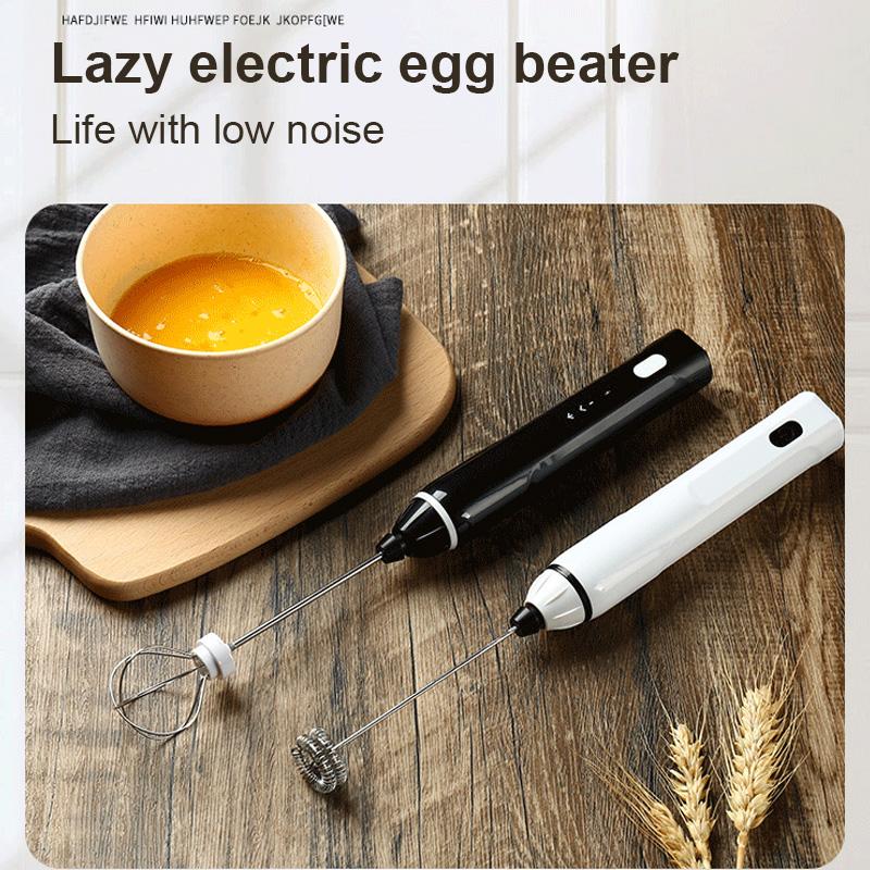Điện Nhỏ Máy Xay Sinh Tố Bọt Sữa Sữa Rửa Mặt Foamer Đánh Trộn Trứng Be Đánh Kem Nướng Coffe Khuấy USB Sạc