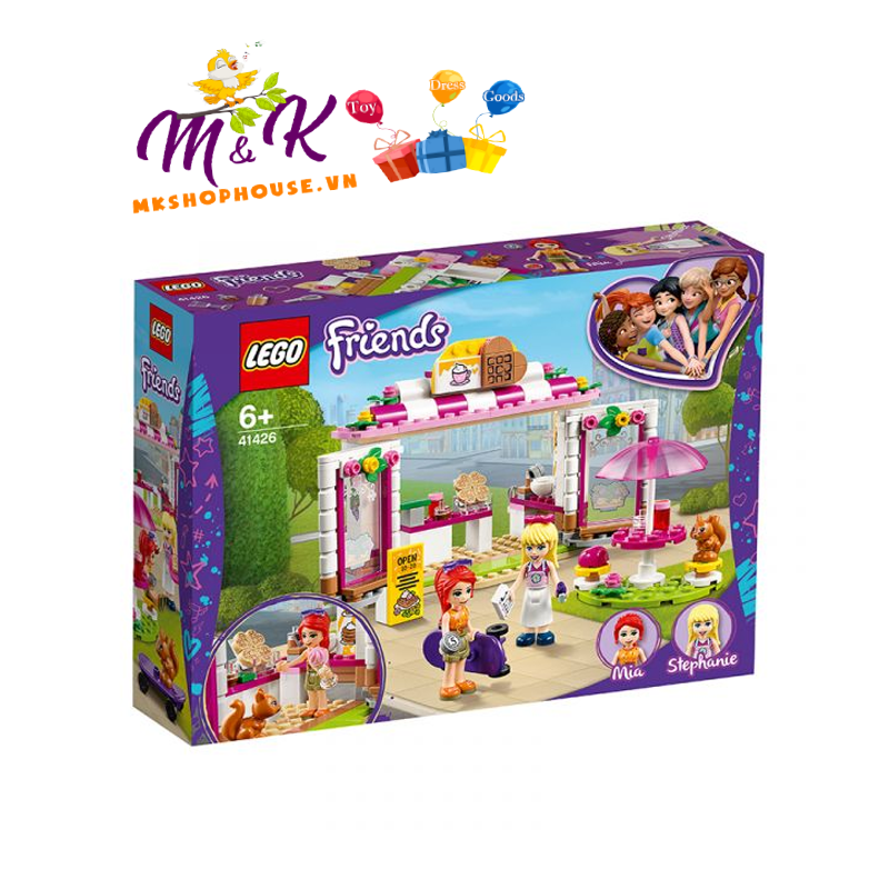 Đồ chơi lắp ráp mô hình LEGO FRIENDS Công viên cà phê Heartlake 41426LG