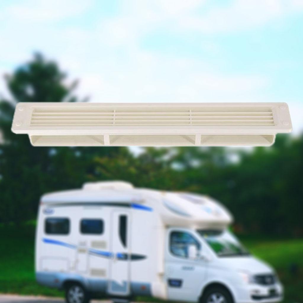 RV Motorhome Side Air Vent Ventilation Exhaust Fan Car White A