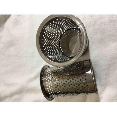 Combo lọc rác lồng sâu và nắp đậy bồn rửa chén inox