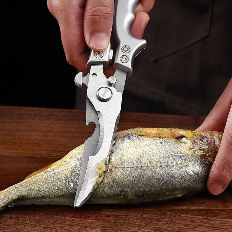 Kéo Cắt Gà Chuyên Dụng - Kéo Cắt Đồ Ăn Đa Năng Nhập Khẩu Cao Cấp Đức - Phiên bản mới nhất