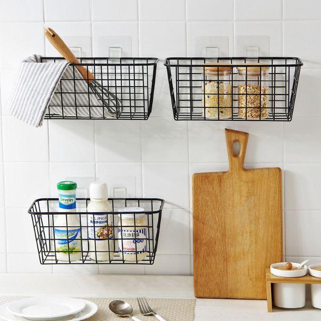 Giỏ treo đựng đồ nhà tắm, nhà bếp cực tiện lợi