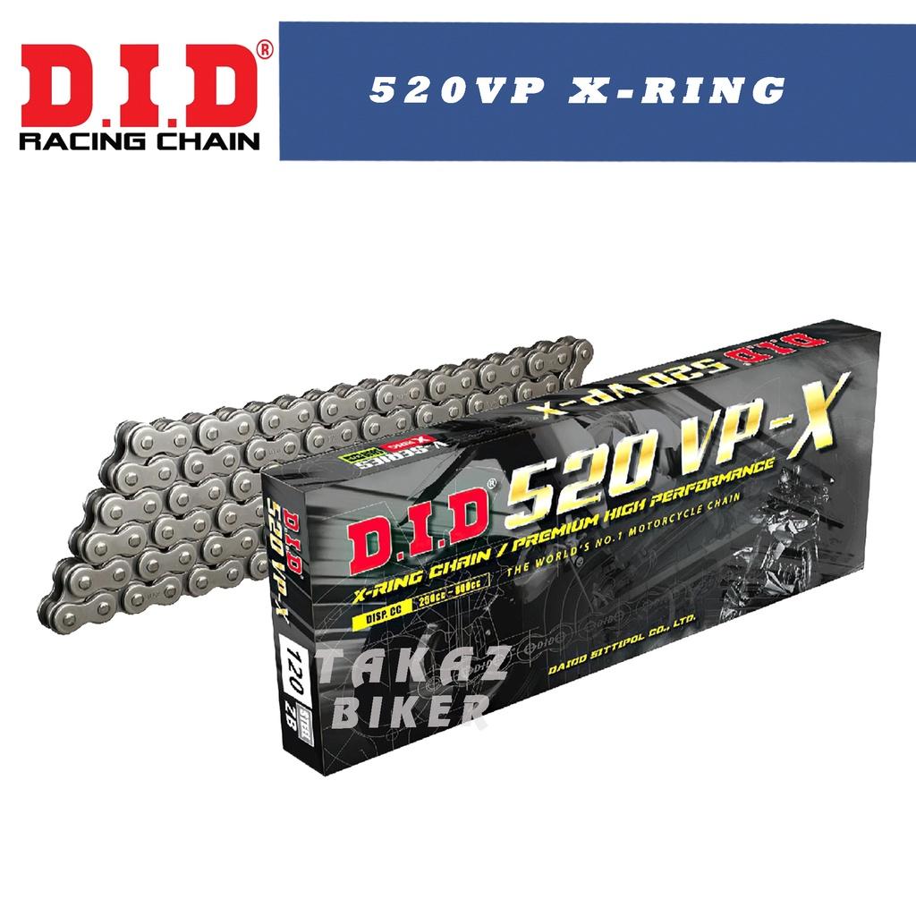 Dòng Sên 520VP X-Ring D.I.D V Series Thích Hợp Các Dòng Xe Từ 250cc đến 800cc