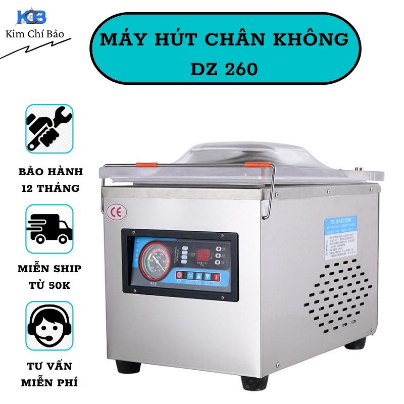 Máy Hút Chân Không Công Nghiệp DZ260 - Hút Chân Không, Hàn Miệng Túi