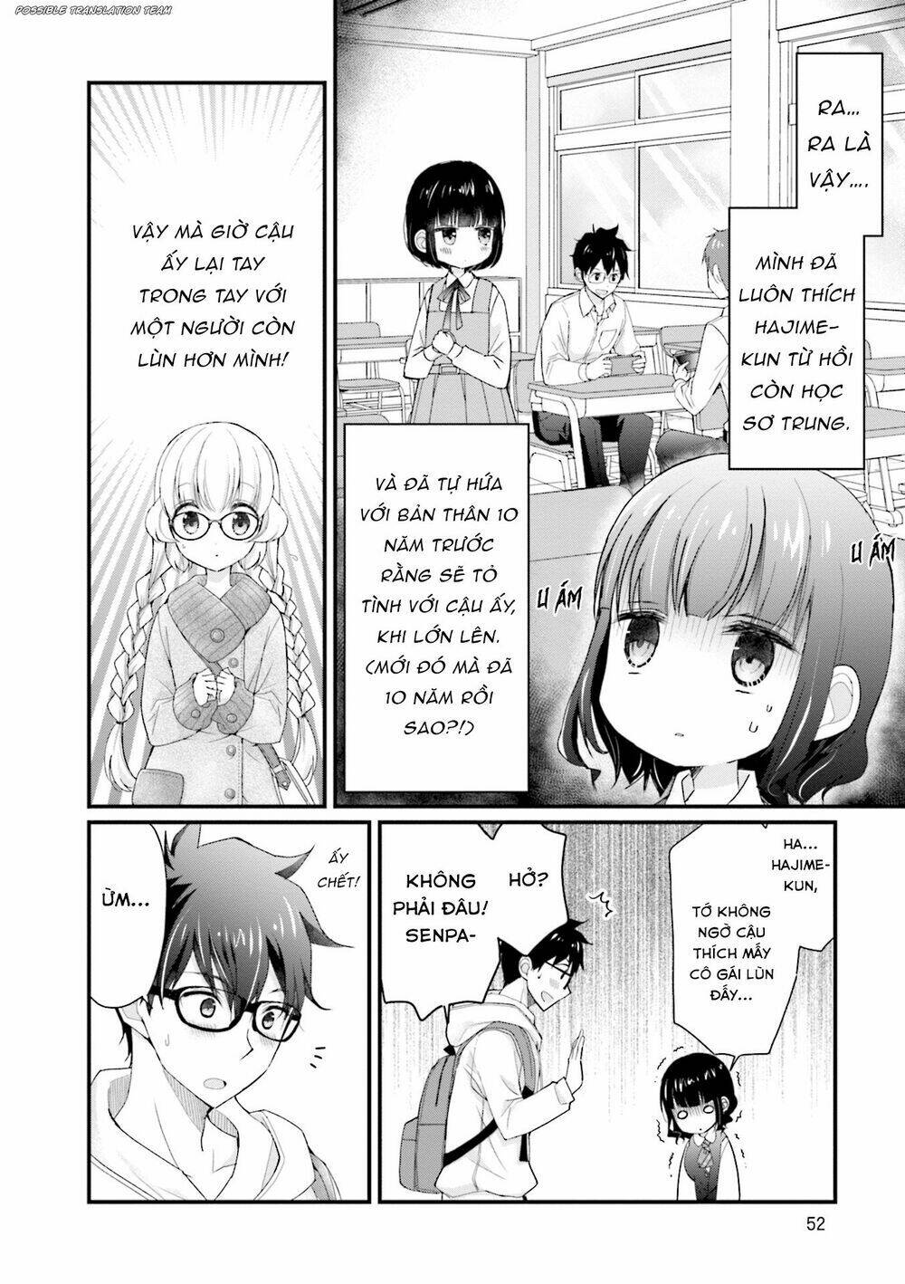 senpai kiêm bạn gái nhỏ nhắn của tôi rất dễ thương chapter 4 12