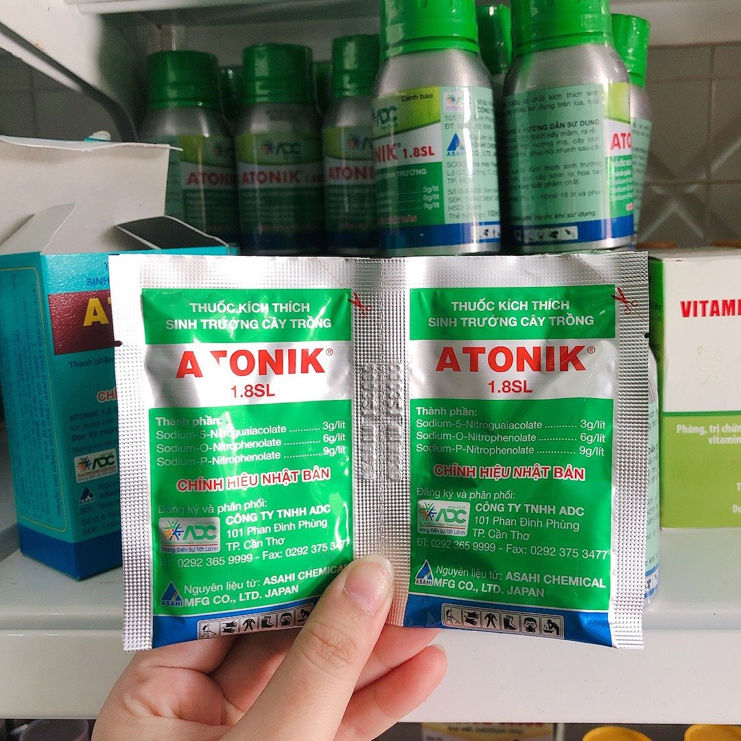 Atonik Kích sinh trưởng, ra rễ, nảy chồi