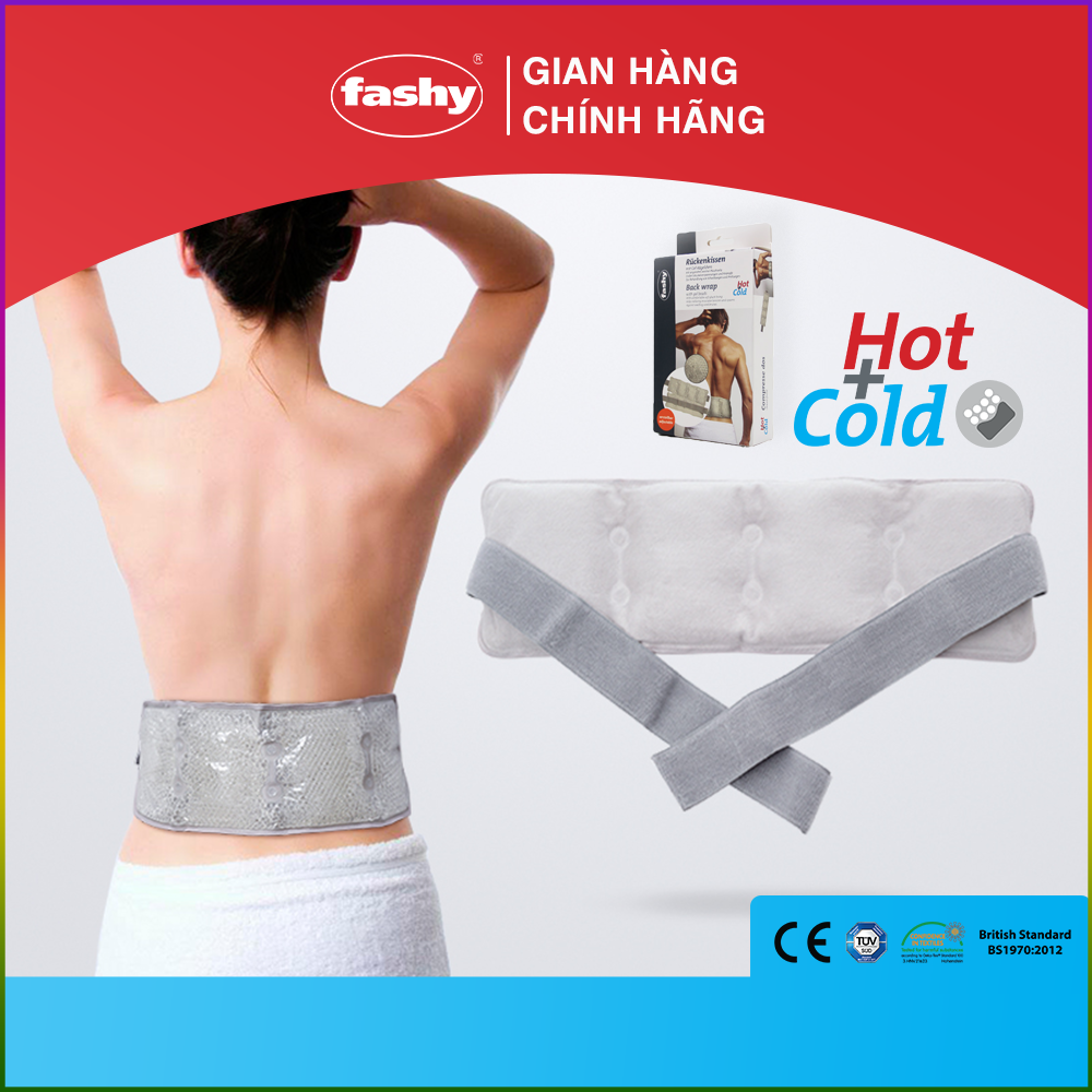 Túi chườm nóng lạnh Fashy Germany - massage lưng vai cổ
