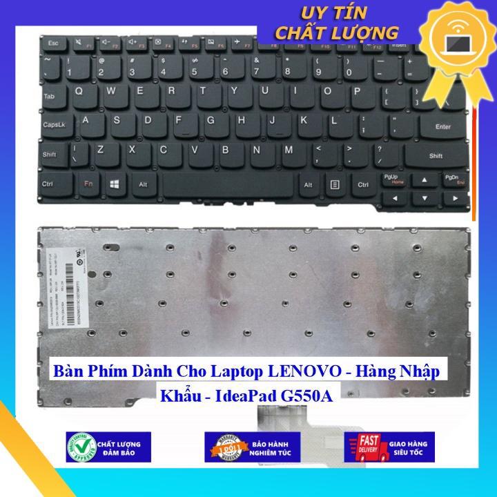 Bàn Phím dùng cho Laptop LENOVO IdeaPad G550A - Hàng Nhập Khẩu New Seal