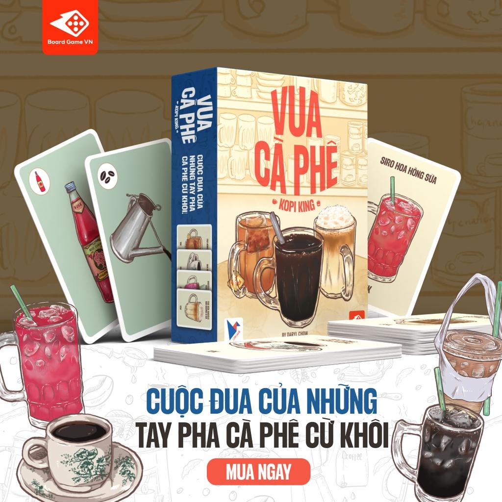 Vua Cà Phê | Board game, game thẻ bài | Boardgamevn