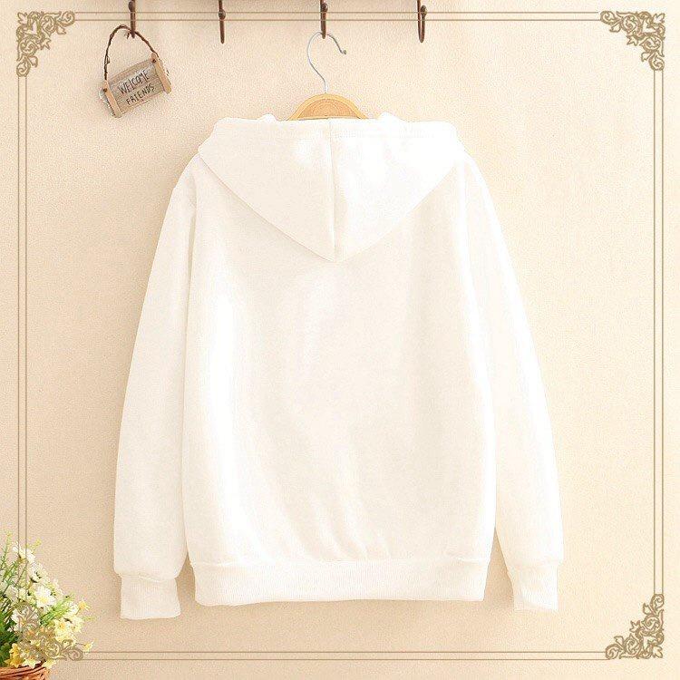 Áo hoodies form to y hình có mũ