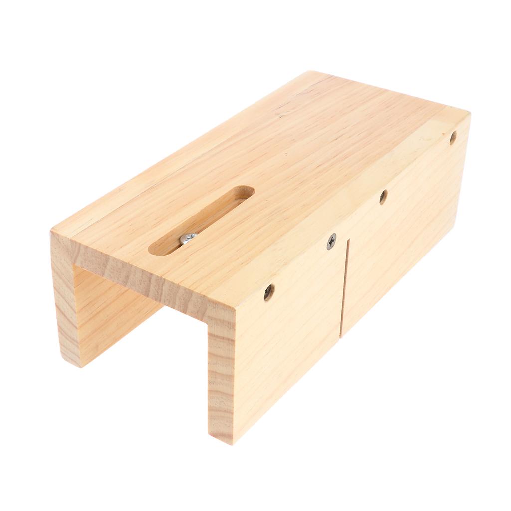 Precision Wooden Soap Loaf Mold Mould Cutter Box Trimming Making DIY Case