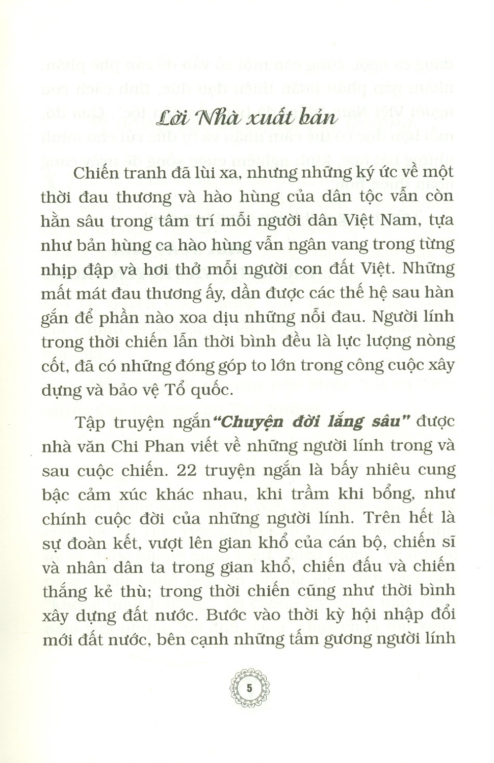 Chuyện Đời Lắng Sâu - Tập Truyện Ngắn