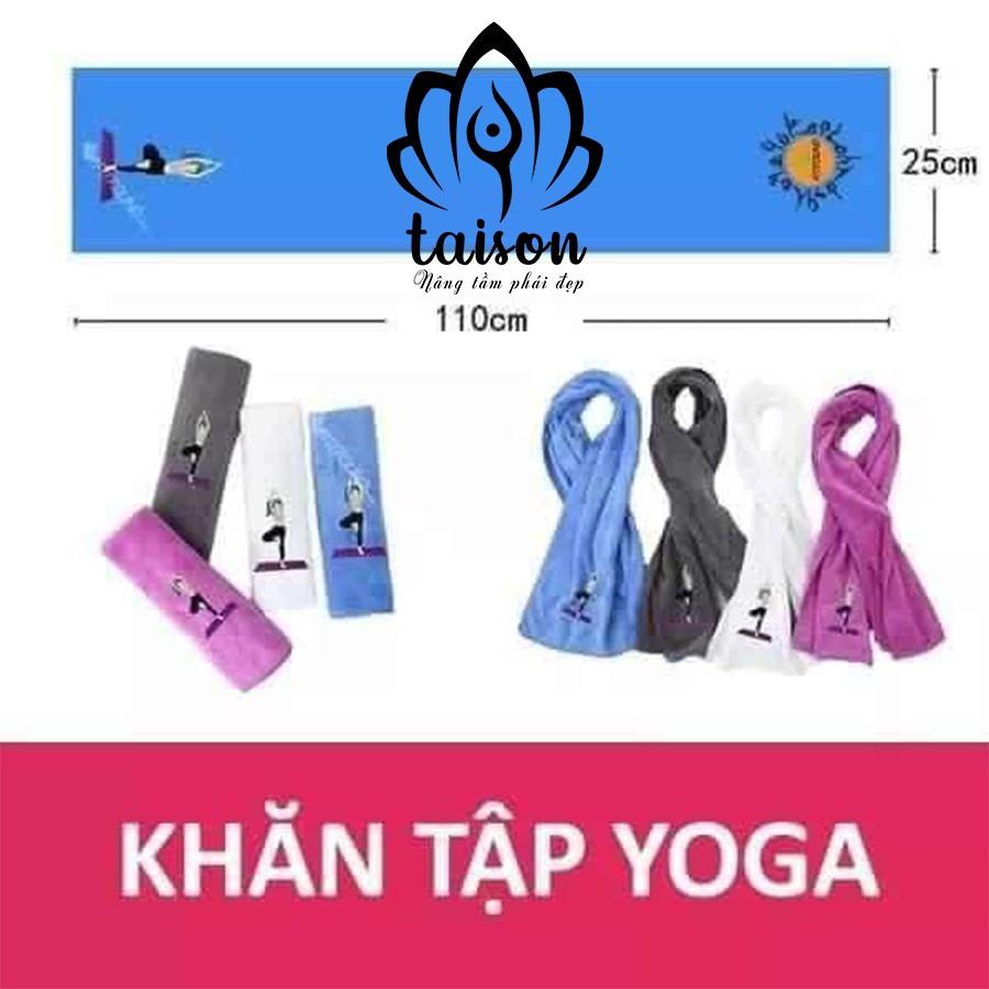 Khăn lau mồ hôi tập Yoga,Khăn cotton thể thao lau thấm mồ