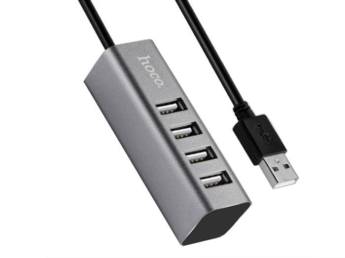 Bộ chia cổng USB HUP Hoco HB1 4 cổng USB - hàng chính hãng