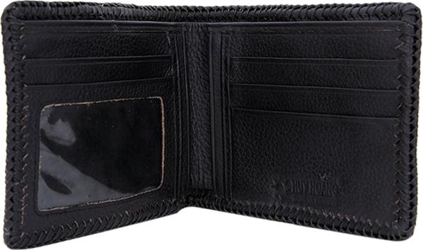 Ví Nam Huy Hoàng HT2716 (10 x 12.5 cm) - Đen