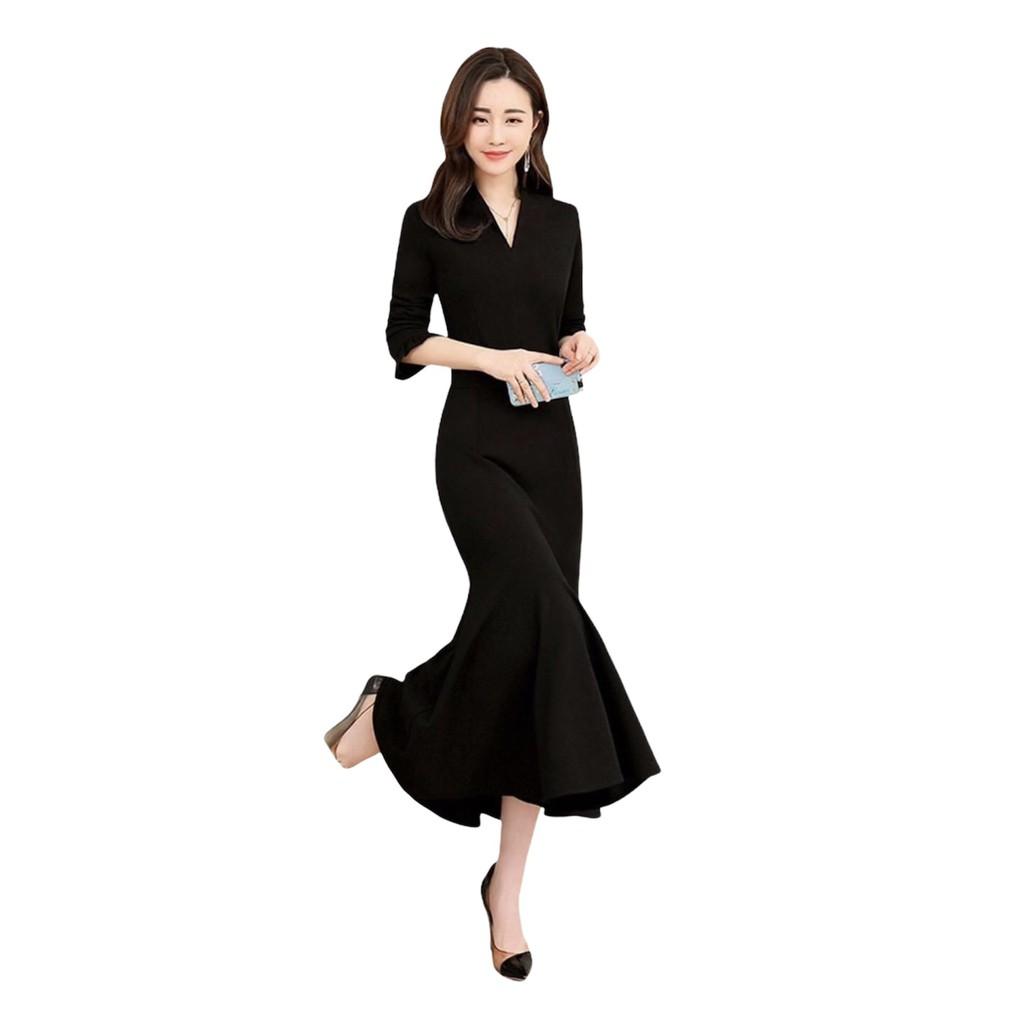 đầm dự tiệc sang trọng( thời tang trung niên Anitagreen) tv04-121