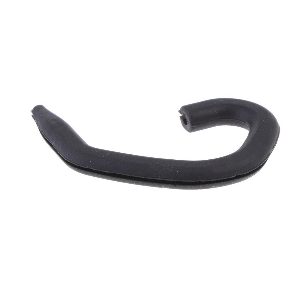 2-3pack 10 Pieces Silicone Bluetooth Headset Replacement Clip Loop Earhook Black