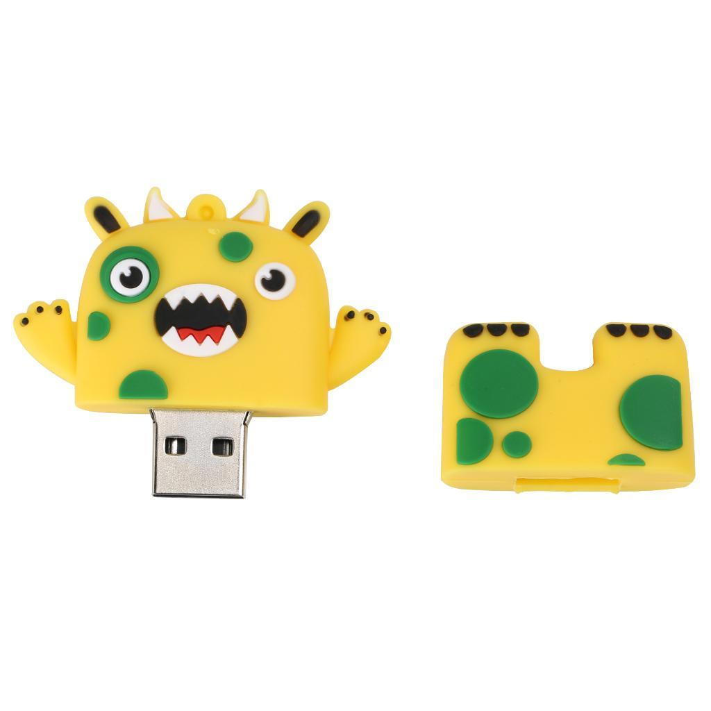 USB 2.0 Flash Drive Memory Stick U Thumb External Storage Cute Cartoon