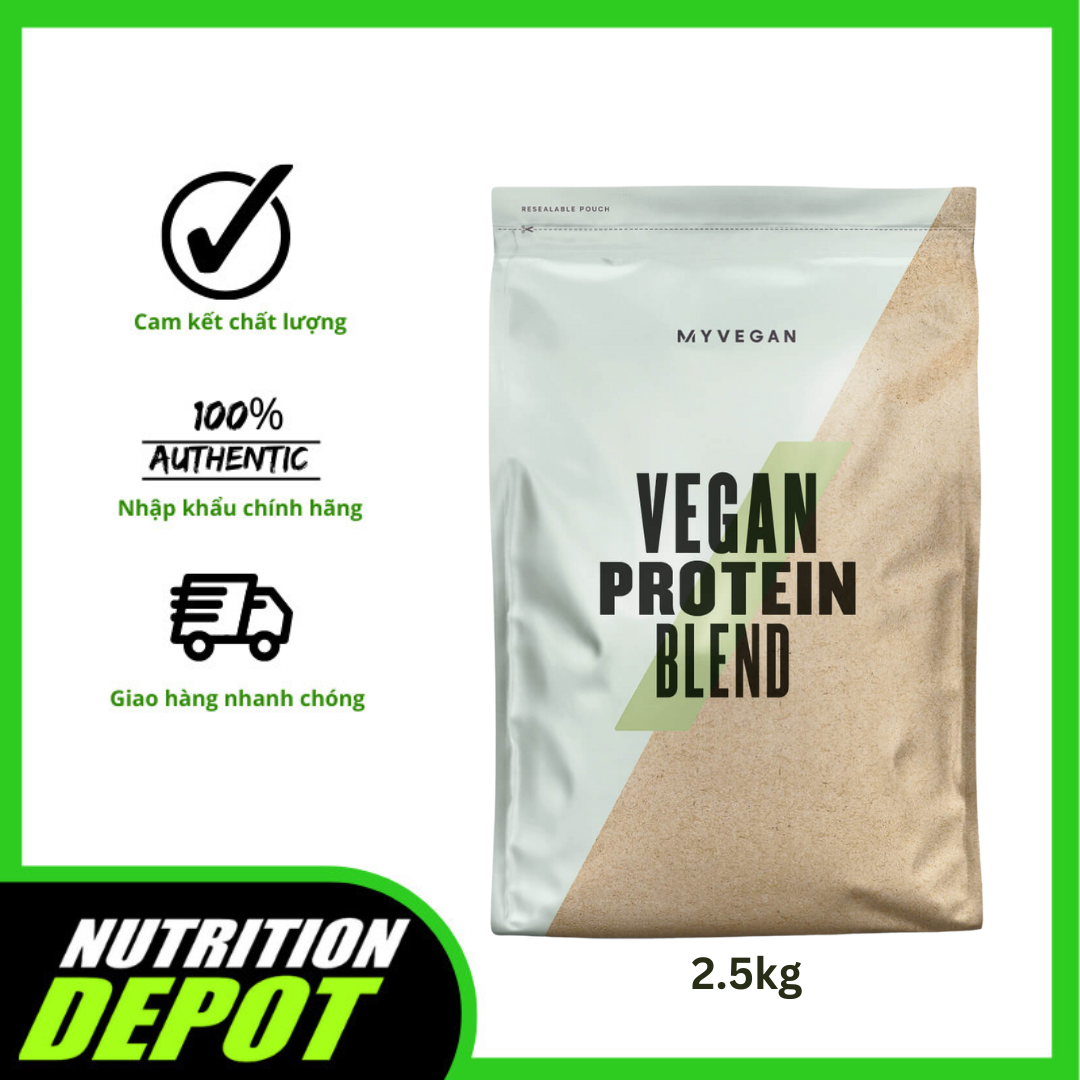 Sữa bổ sung đạm dành cho người ăn chay Vegan Blend Protein 2.5kg - Nutrition Depot