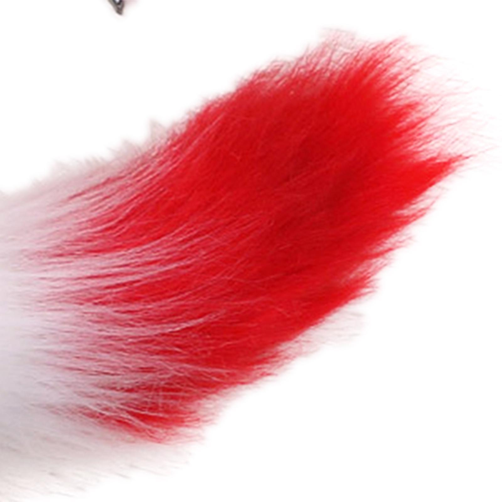 Faux Ears and Tail Set Fancy Dress Costume for Birthday Carnival Party