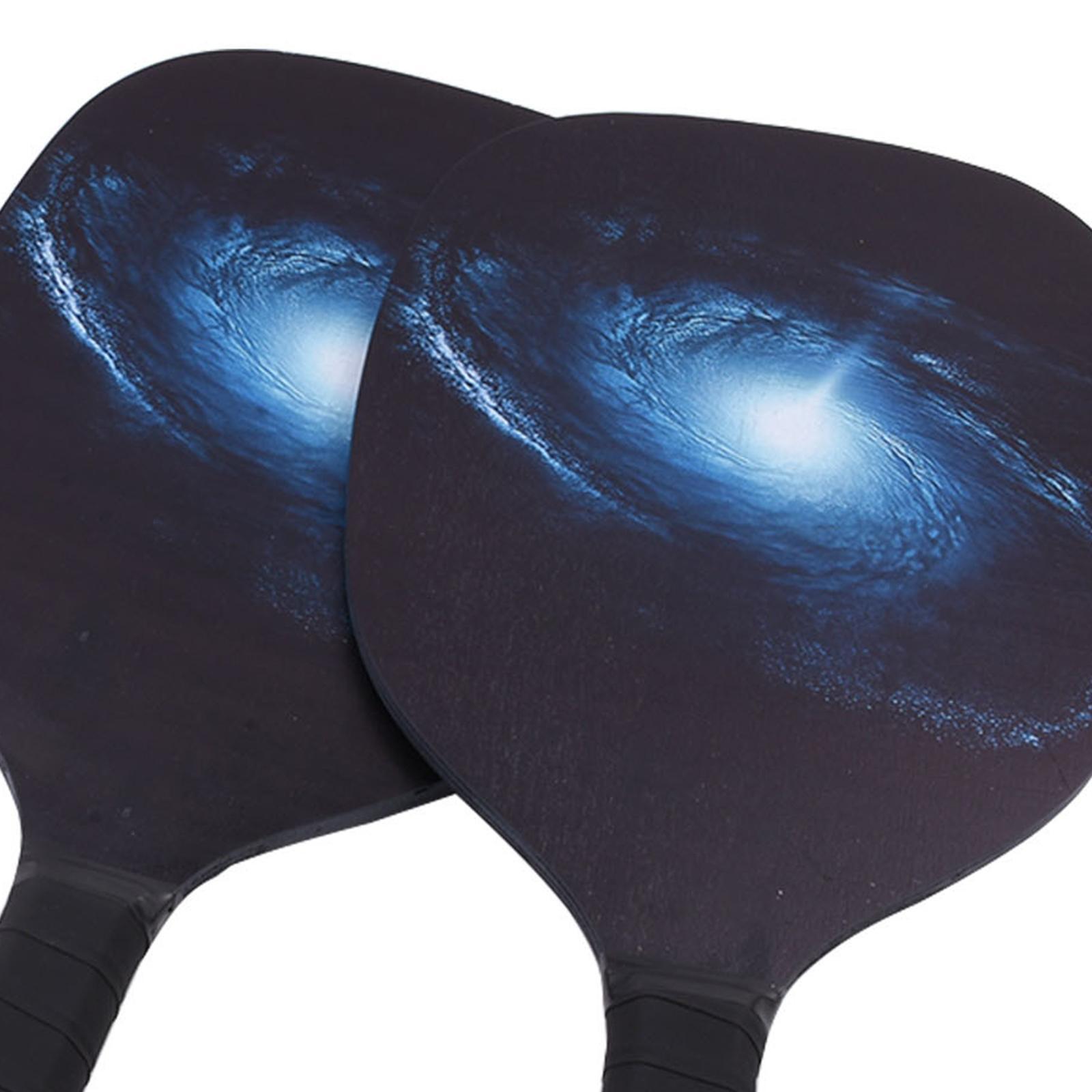 Pickleball Paddles  Wooden Outdoor and Indoor Use for Beginners Portable