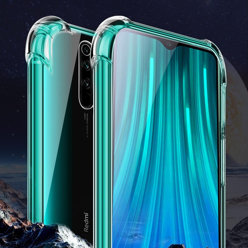 Ốp lưng cho Xiaomi Redmi Note 8 Pro Trong Suốt Chống Sốc