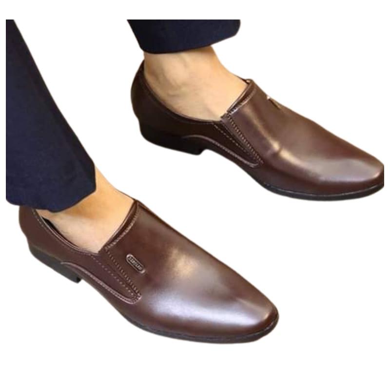 Giày tây nam cho dân công sở đi làm đi tiệc chất da pu lịch lãm sang trọng X86fashion-PQ01