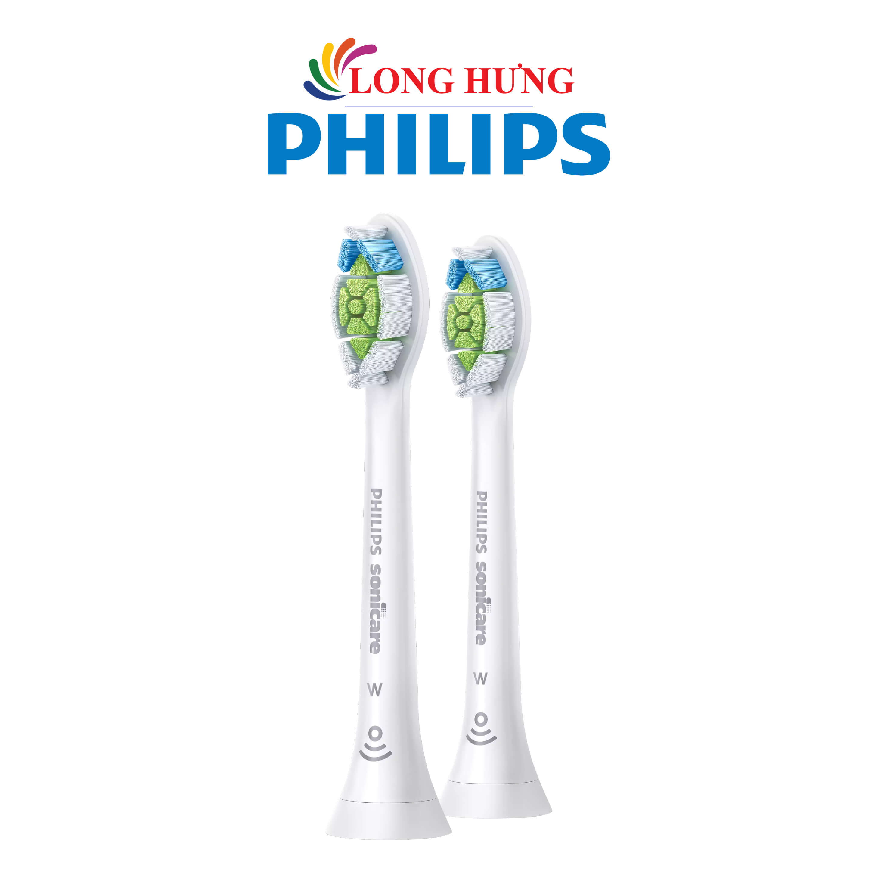 Đầu bàn chải điện Philips Sonicare W2 Optimal White HX606 - Hàng chính hãng