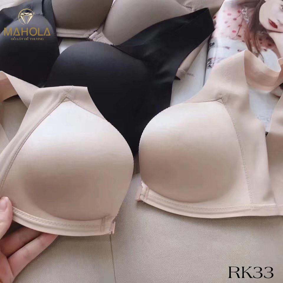 Áo lót su trơn cài trước Mahola RK33