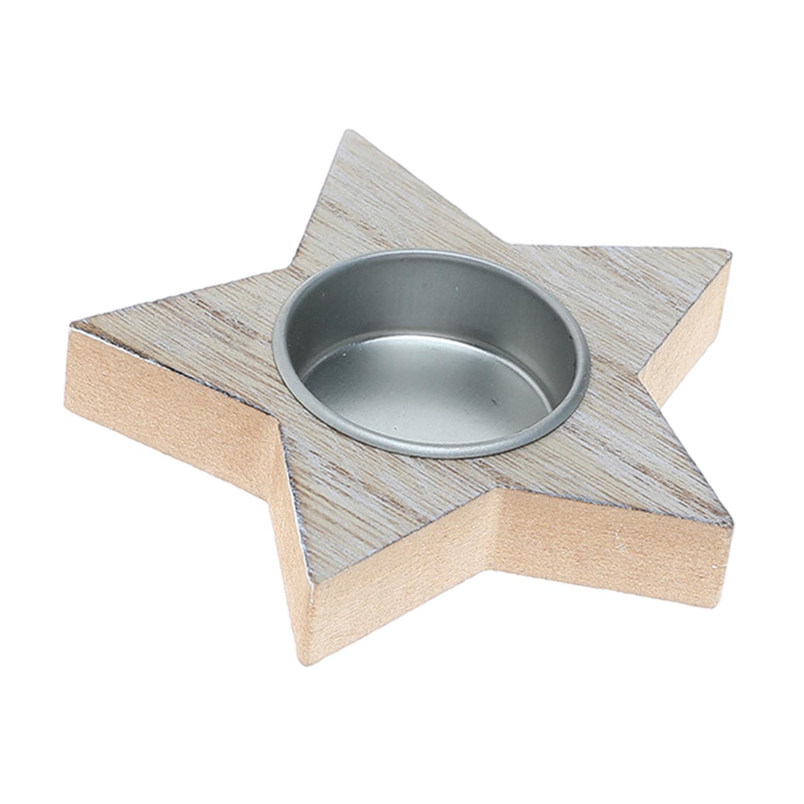 Candle Holder Candle Stand Crafts, Ornament, Candlestick Holder Decorative for Christmas Table Centerpiece Dinner