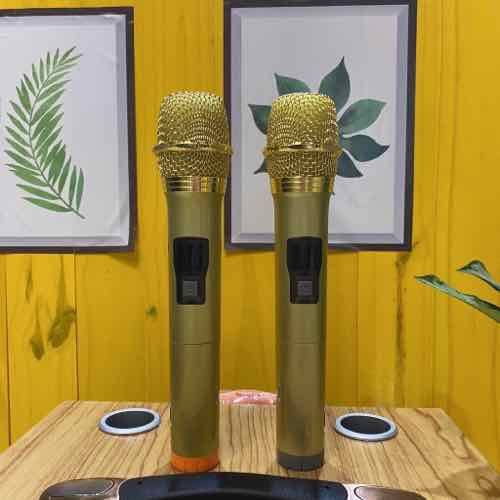 Loa kéo karaoke Kiomic K123 kèm 02 mic cao cấp - Hàng Chính Hãng