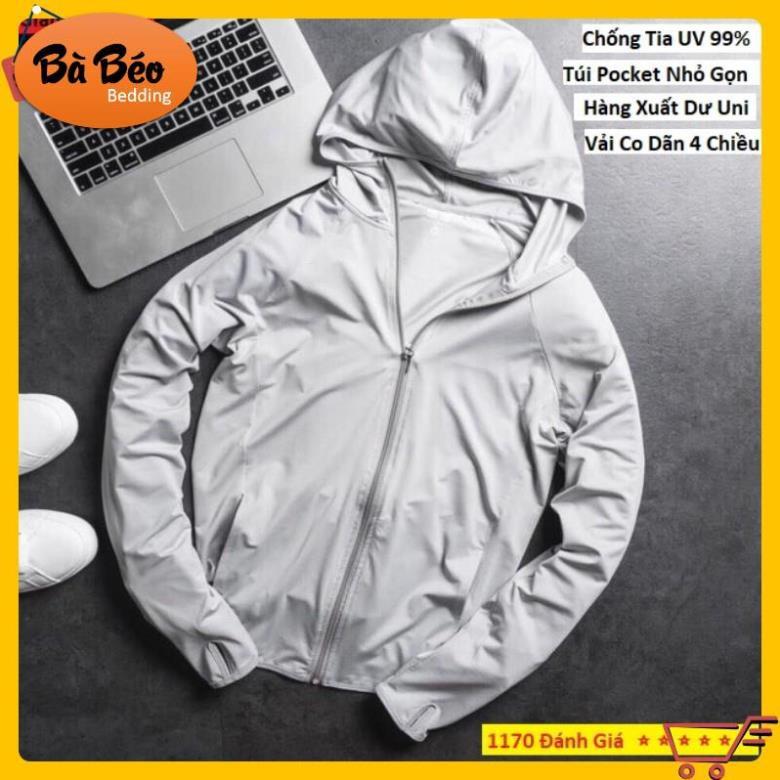 Áo chống nắng nam chống tia UV cao cấp 2020  Màu Trơn