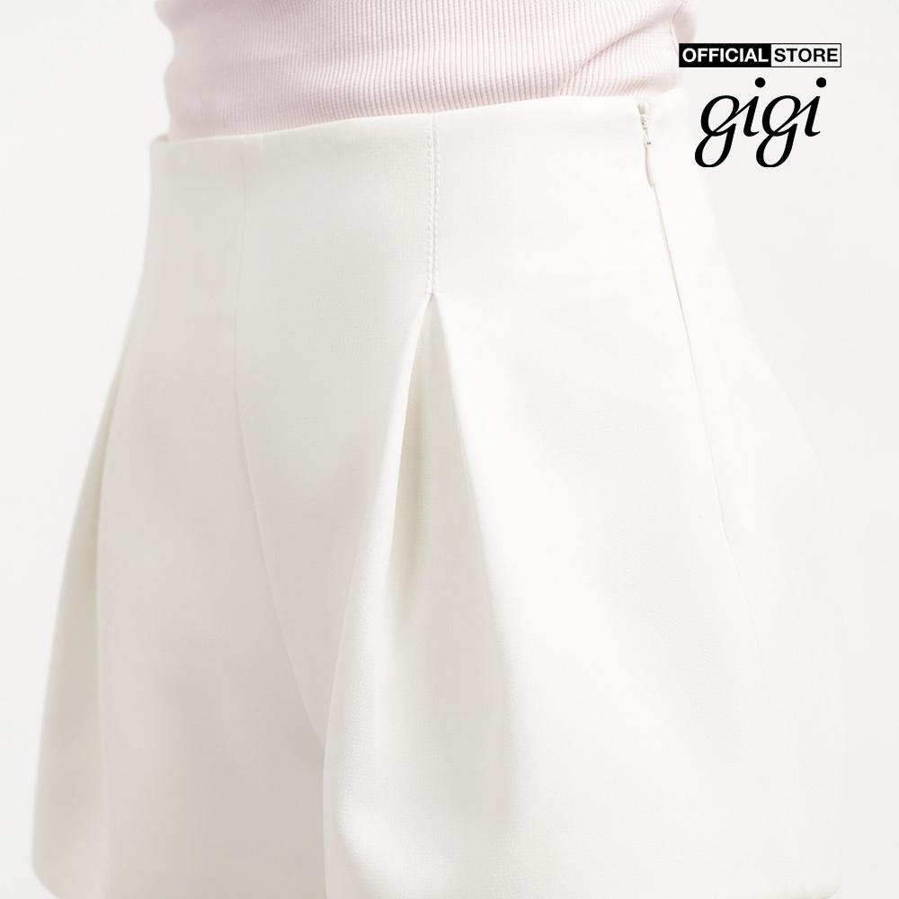 GIGI - Quần shorts nữ xếp li thanh lịch G3402S221410