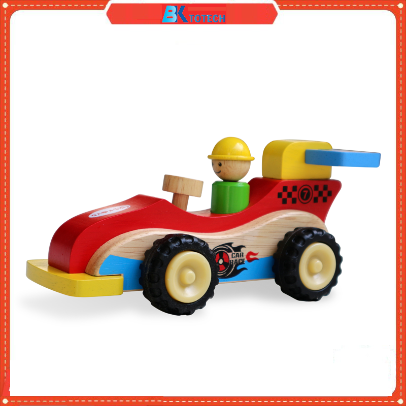 Đồ chơi gỗ Winwintoys - Xe đua địa hình