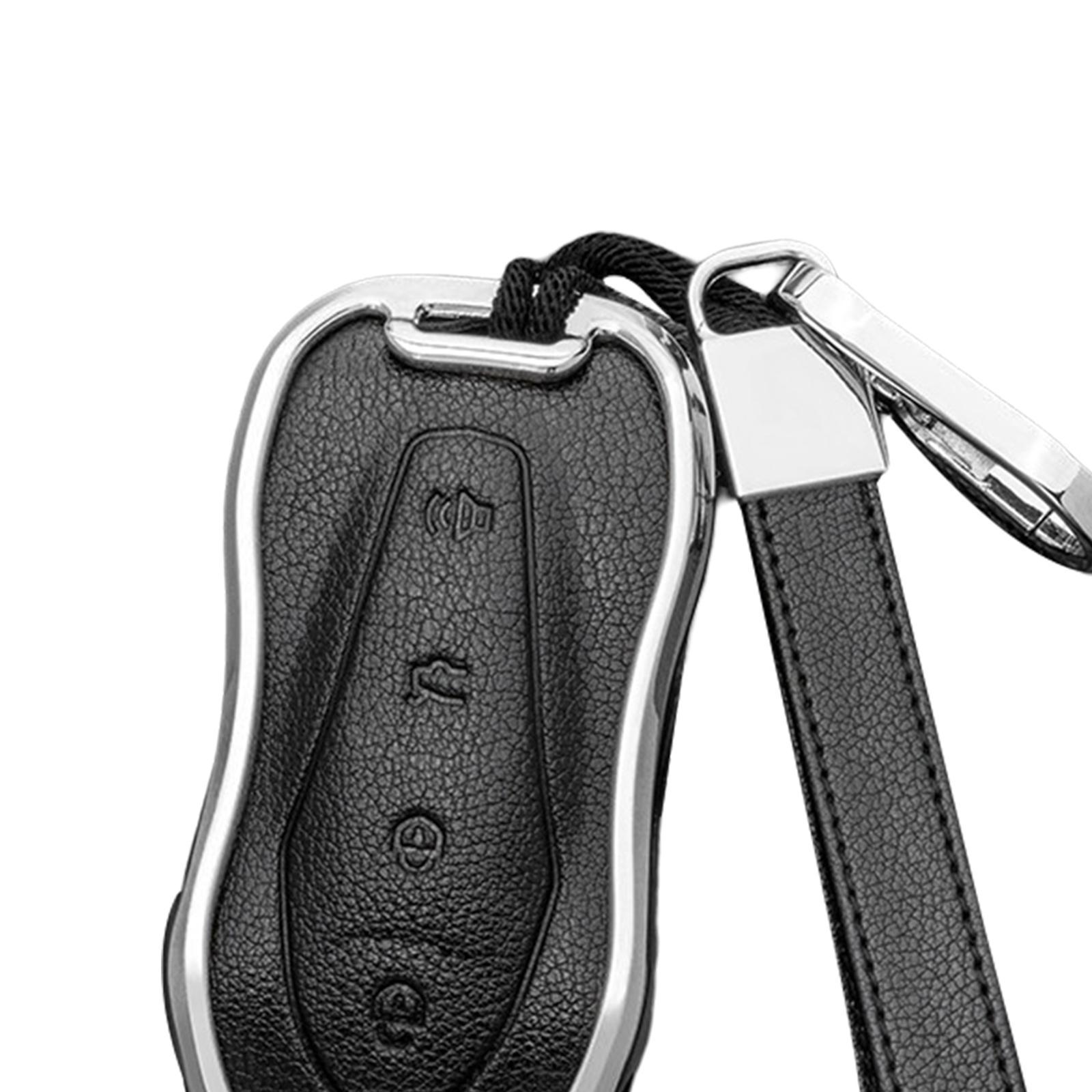 Key Fob Key Case Fashion Full Cover Remote Key Shell Case Soft Replacement