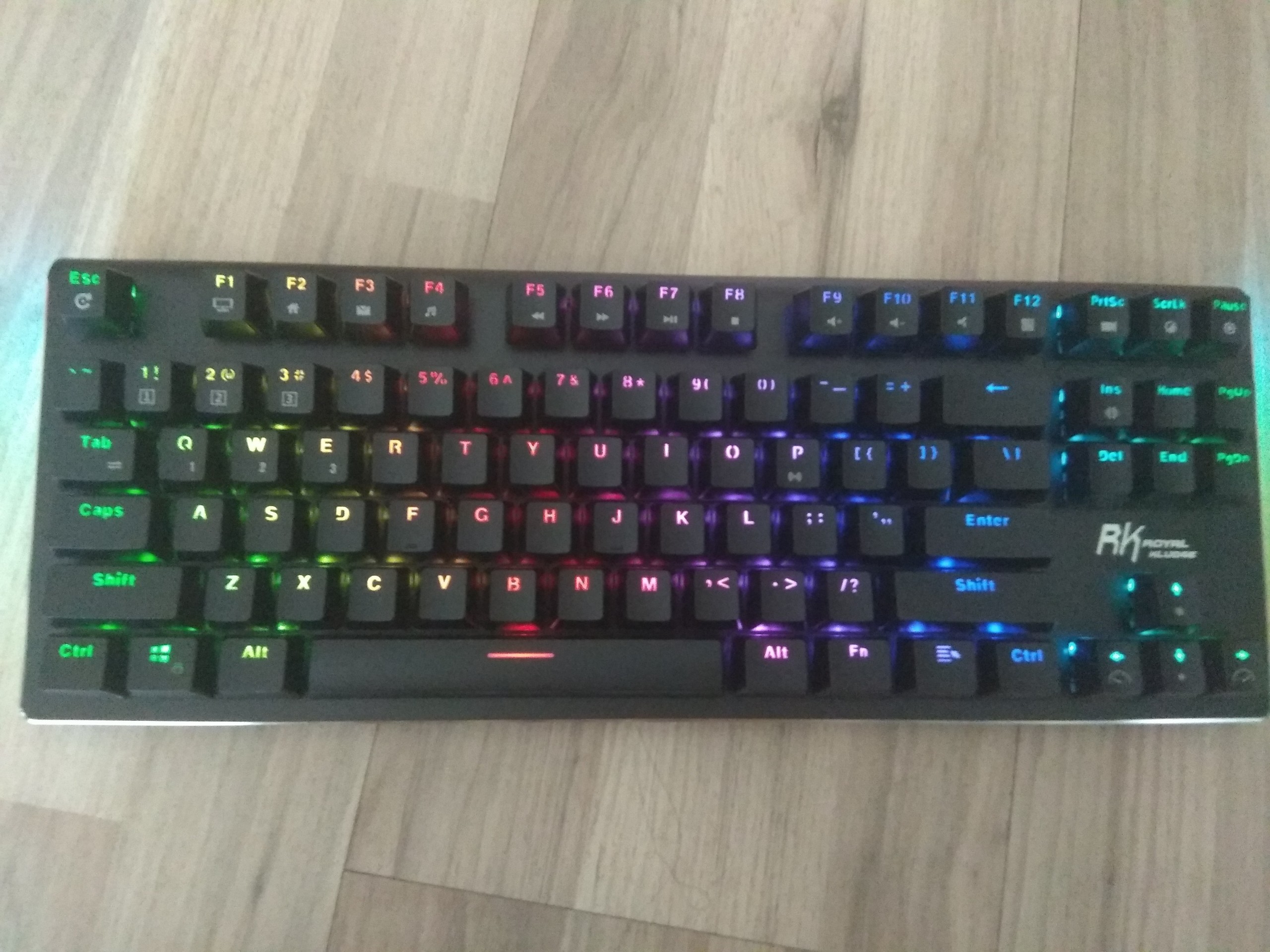 Bàn phím cơ Gaming không dây Royal Kludge RKG87 RGB CHÍNH HÃNG- Red switch