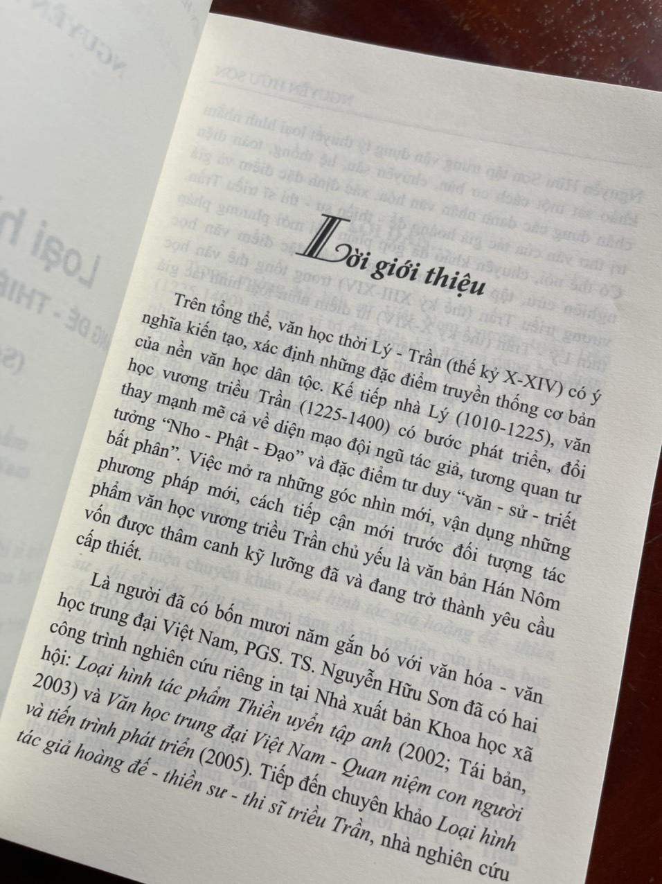 LOẠI HÌNH TÁC GIẢ HOÀNG ĐẾ - THIỀN SƯ – THI SĨ TRIỀU TRẦN - Nguyễn Hữu Sơn – Nxb KHXH – bìa mềm