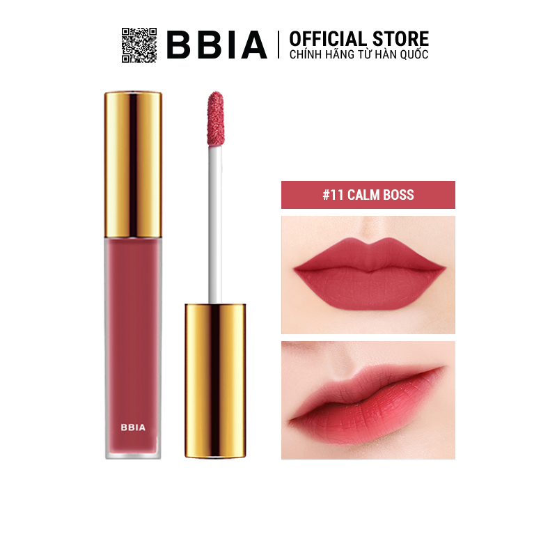 Son Kem Lì Bbia Last Velvet Lip Tint Version 3 5G 5 Màu - Màu 11 Calm Boss