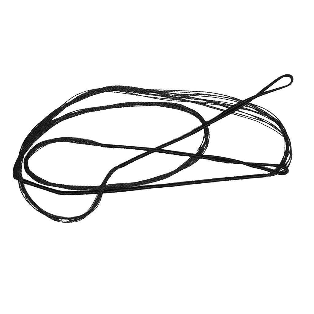 3-5pack Archery Accessories Black Bowstring Bow String For Recurve Bow Longbow