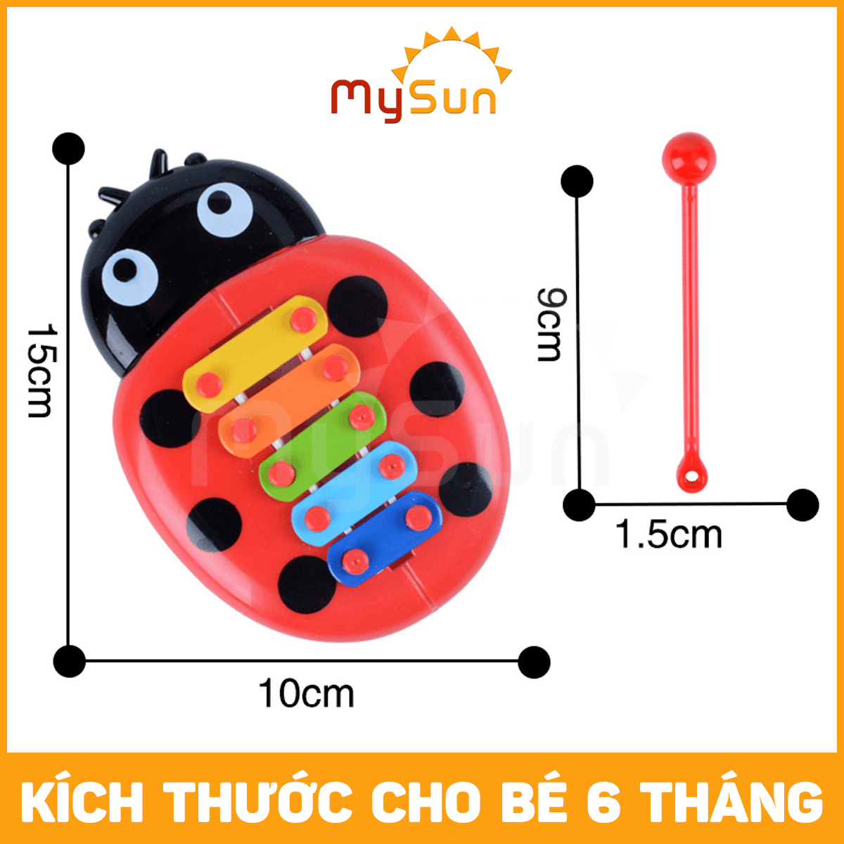 Đàn gõ Xylophone âm chuẩn đồ chơi âm nhạc cụ cho bé giá rẻ MySun