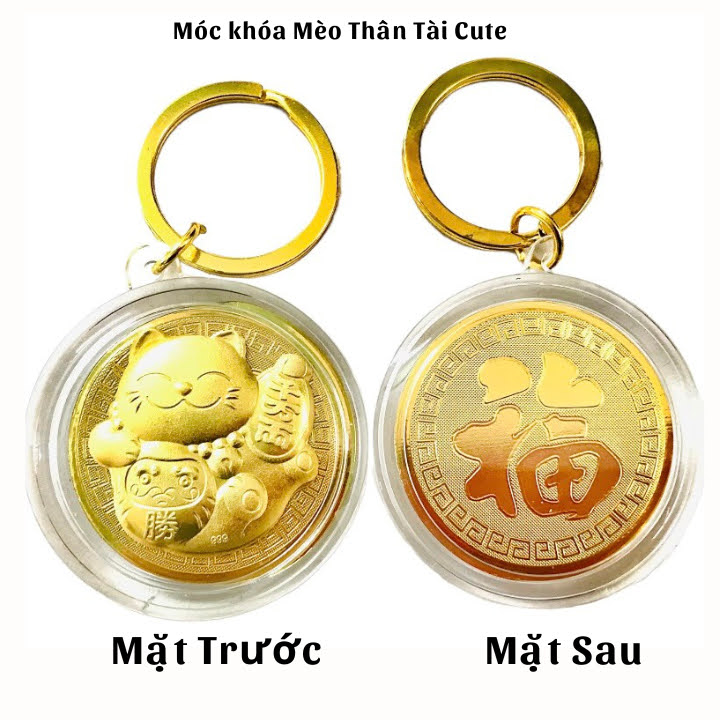 Móc Khóa Mèo Thần Tài Nhật Bản Cute ( giao mẫu ngẫu nhiên ) - SP006000