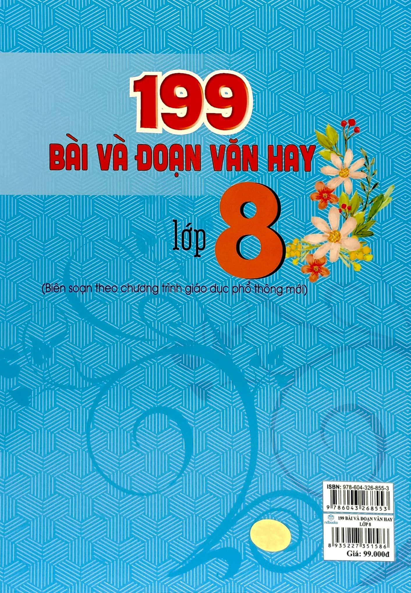 199 Bài Và Đoạn Văn Hay Lớp 8