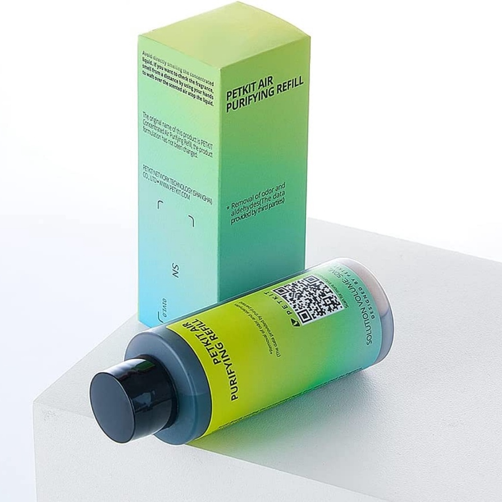 COMBO 2 Chai Dung Dịch Khử Mùi Dùng Cho Máy Vệ Sinh Cho Mèo Petkit Pura Max- HeliPet