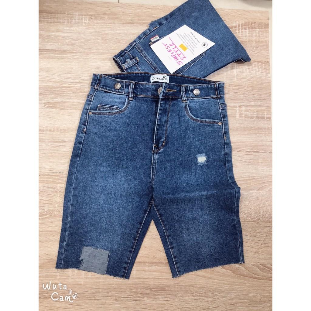 QUẦN JEAN NGỐ RÁCH CO GIÃN HOT SHOP PHƯƠNG CHÂU
