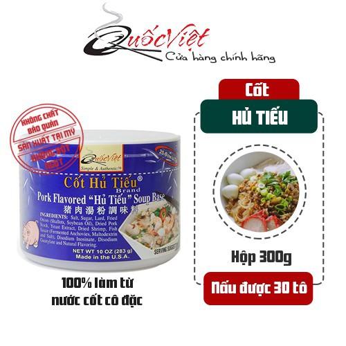 GIA VỊ NẤU Cốt Hủ Tiếu Quốc Việt Foods 300g-Gia vị hoàn chỉnh nhập khẩu