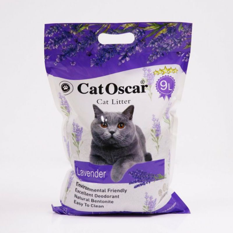 Cat Oscar 9L - Cát Vệ Sinh Cho Mèo - Sản Phẩm Cho Mèo Anh - (Combo 6 Bịch) - Bảo Vệ Sức Khỏe Cho Thú Cưng - Hàng Chính Hãng