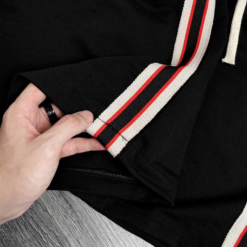 Quần short thể thao TBG sọc đỏ , quần sọc nam nữ 1hit_unisex